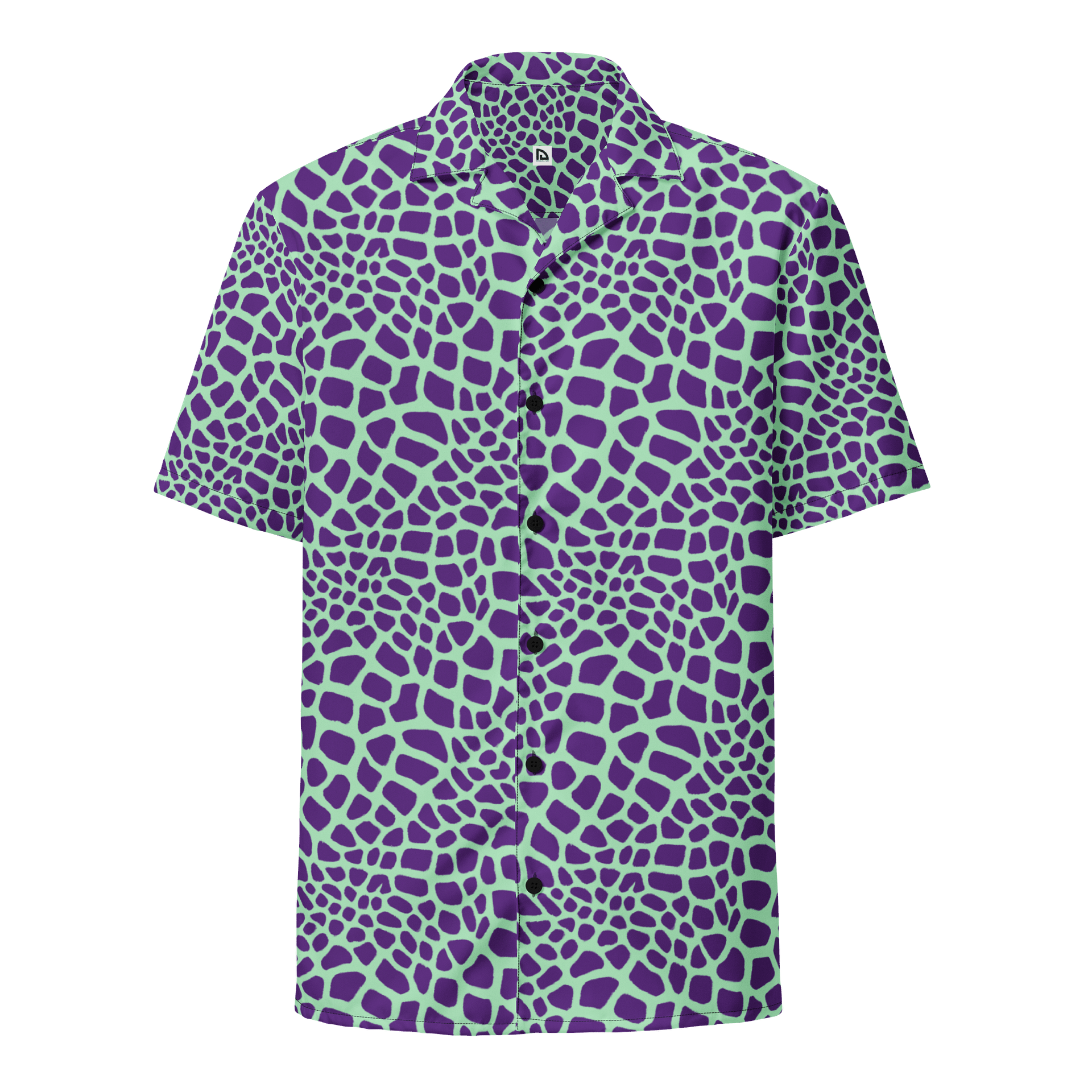 Green Giraffe Hawaiian Shirt product image (1)