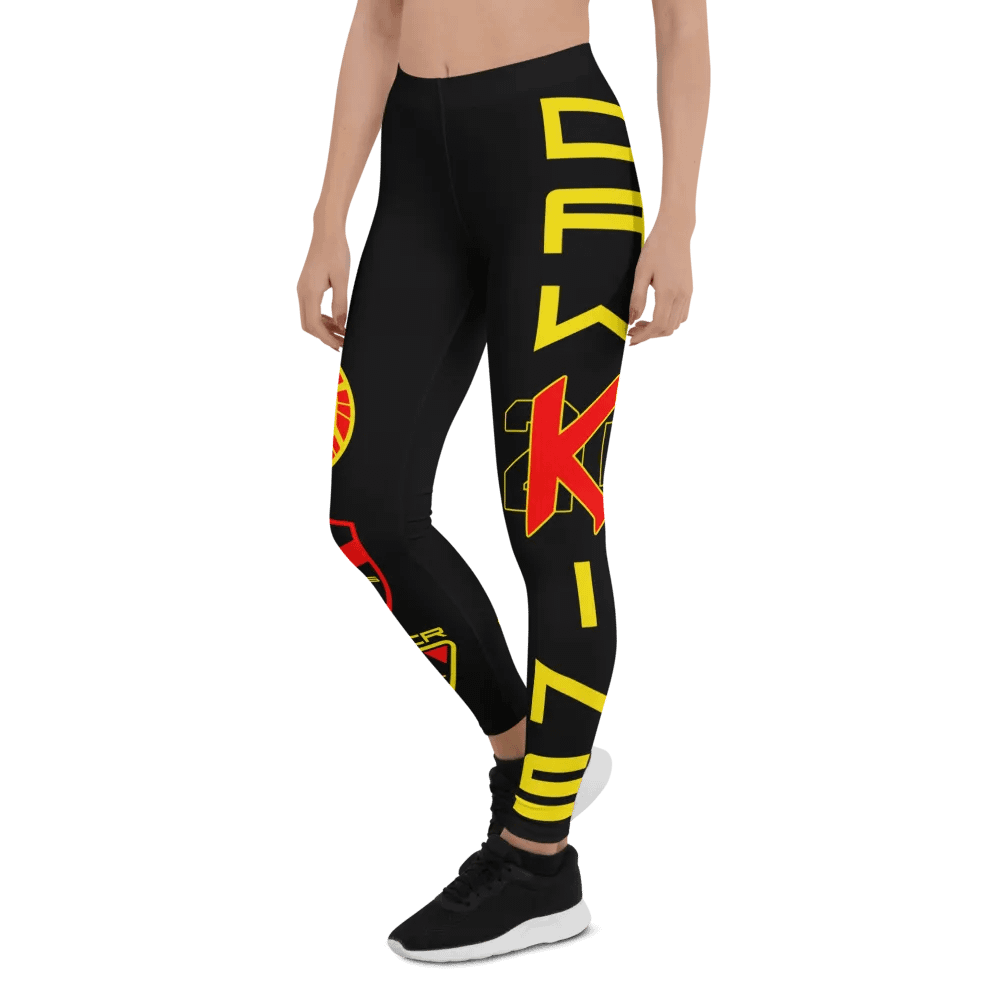 Dawkins Yellow Red Leggings product image (9)