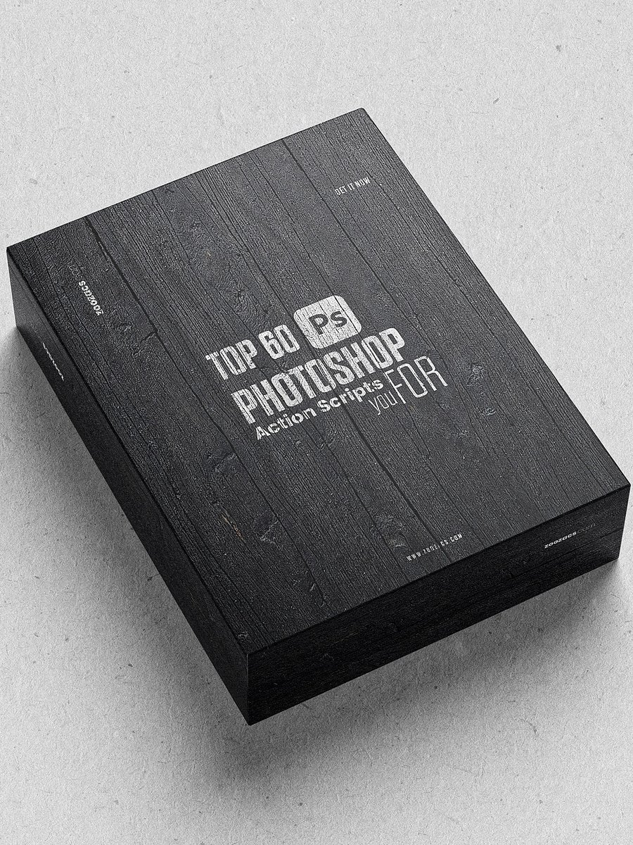 The Top 60 Photoshop Action Script Bundle V1 product image (1)