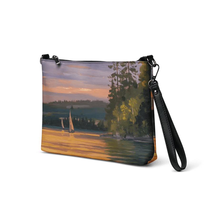 Sunset Lake Sailing, Crossbody Bag product image (4)