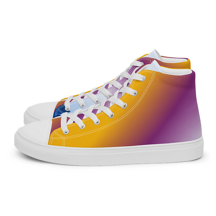 Gradient Vibes Men's High Tops product image (11)