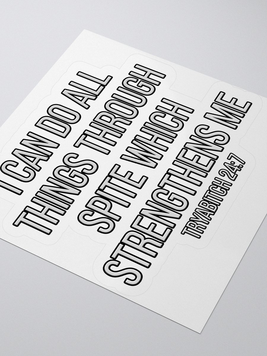 nope snark - spite sticker product image (3)