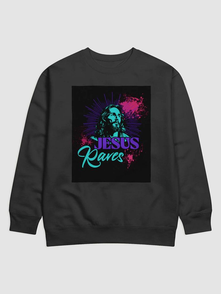 Neon Jesus Raves Sweatshirt product image (4)