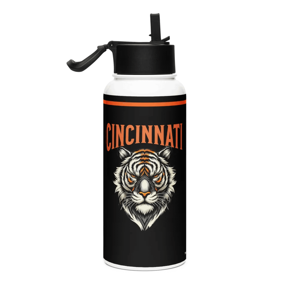 "Cincinnati Tiger Pride" Water Bottle |Cincinnati Bengals | NFL Home Locker product image (1)