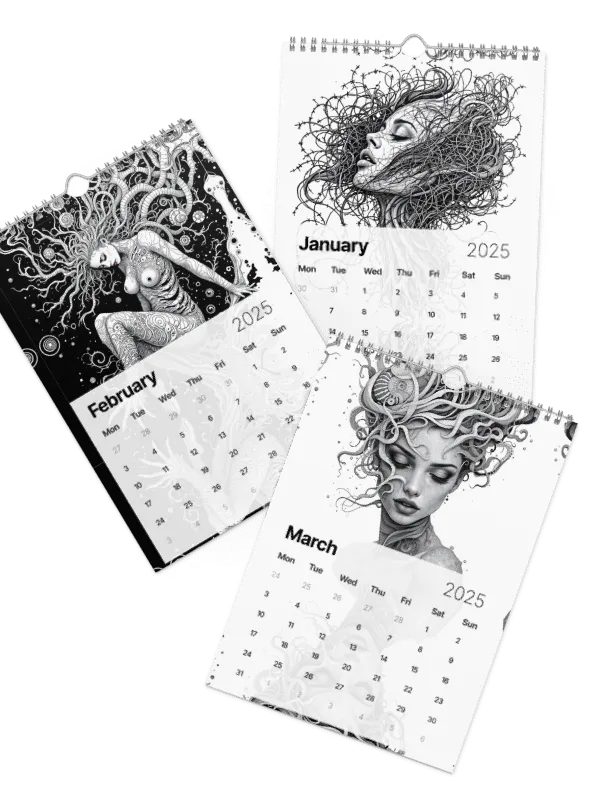Where Shadows Whisper' | 2025 Calendar product image (2)