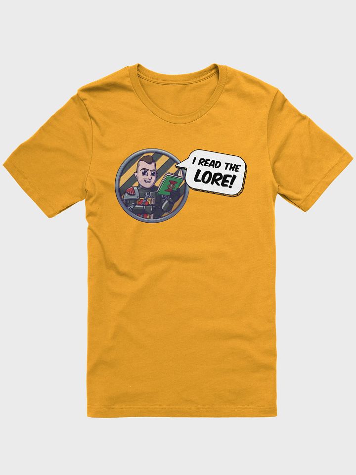 I READ THE LORE Tee product image (1)