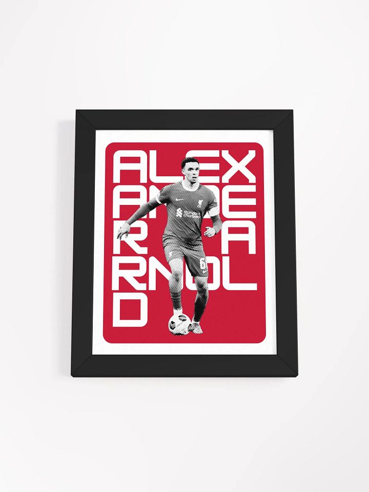 Trent Alexander-Arnold BW Liverpool Name Art Framed Print product image (2)