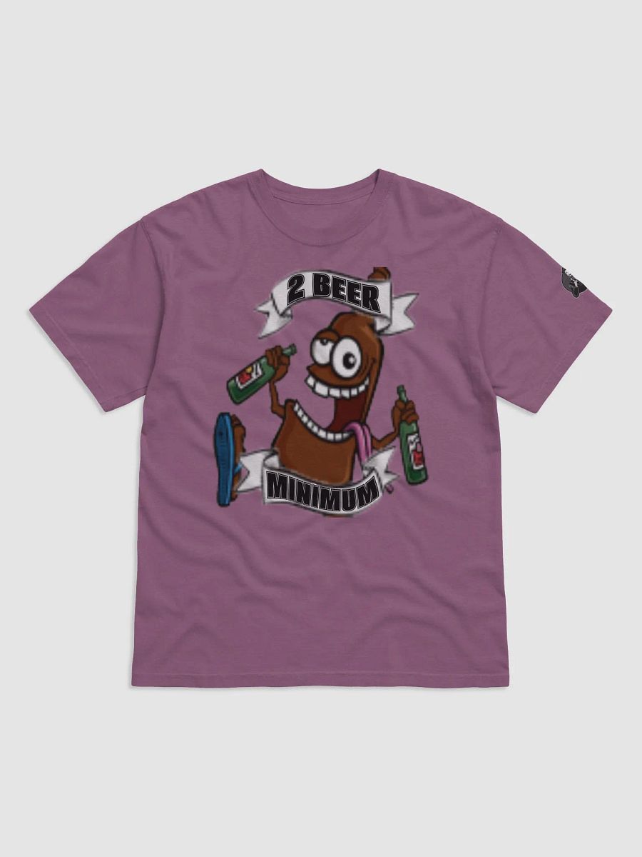 2 beer minimum big logo t shirt product image (4)