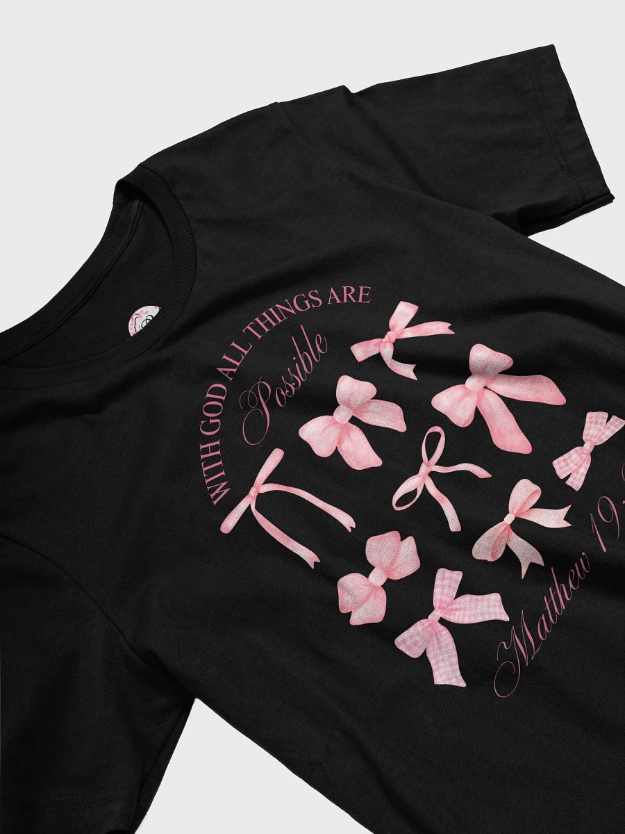 With God All Things Are Possible T-Shirt product image (7)