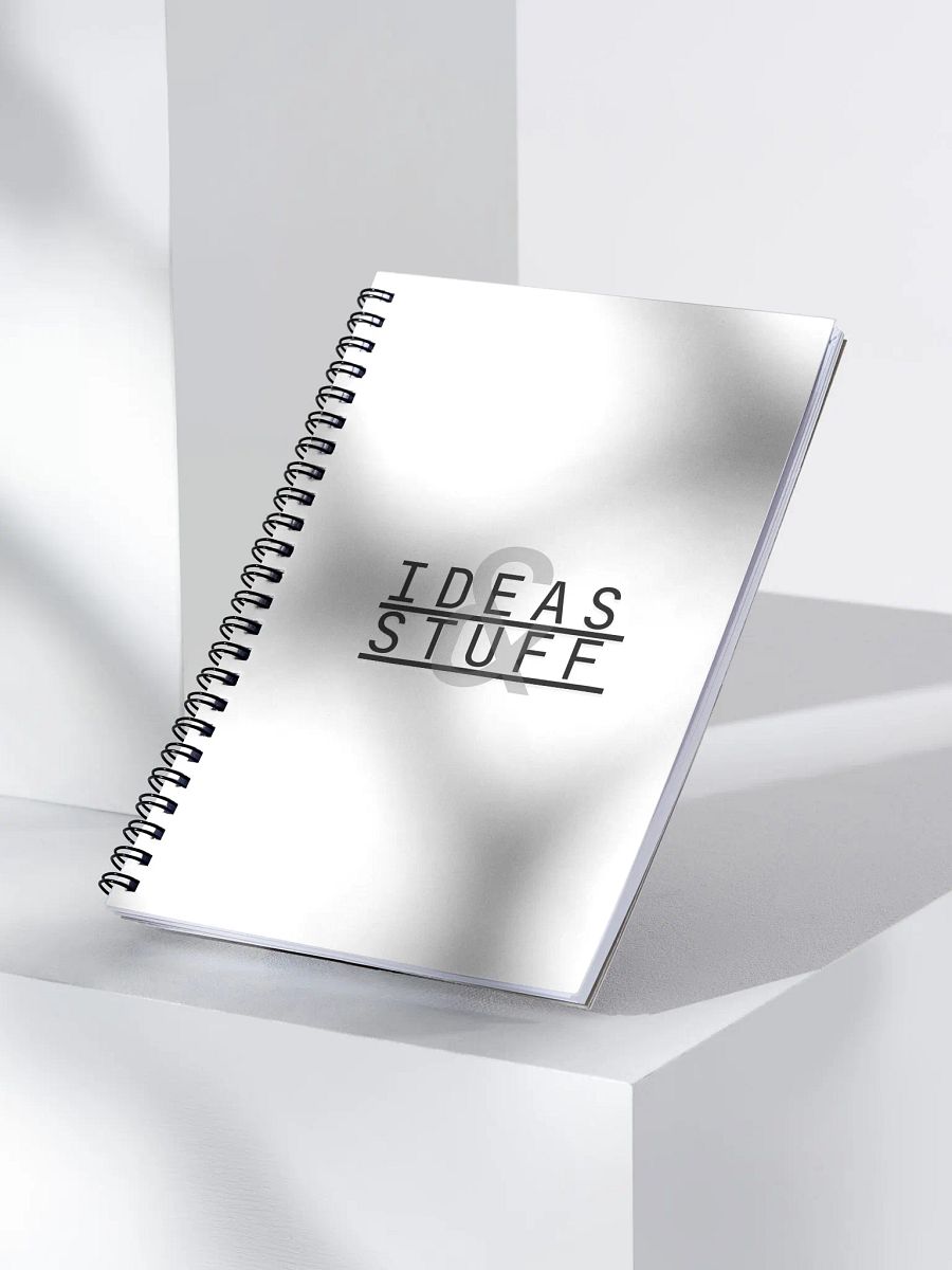 Ideas & Stuff Spiral Notebook product image (3)