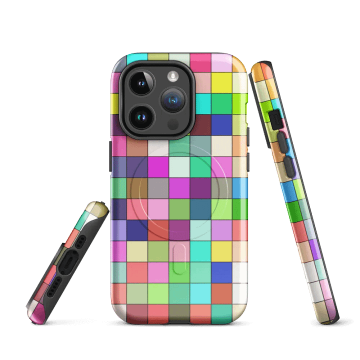 Colorful Squares - MagSafe® Tough Case for iPhone® product image (3)