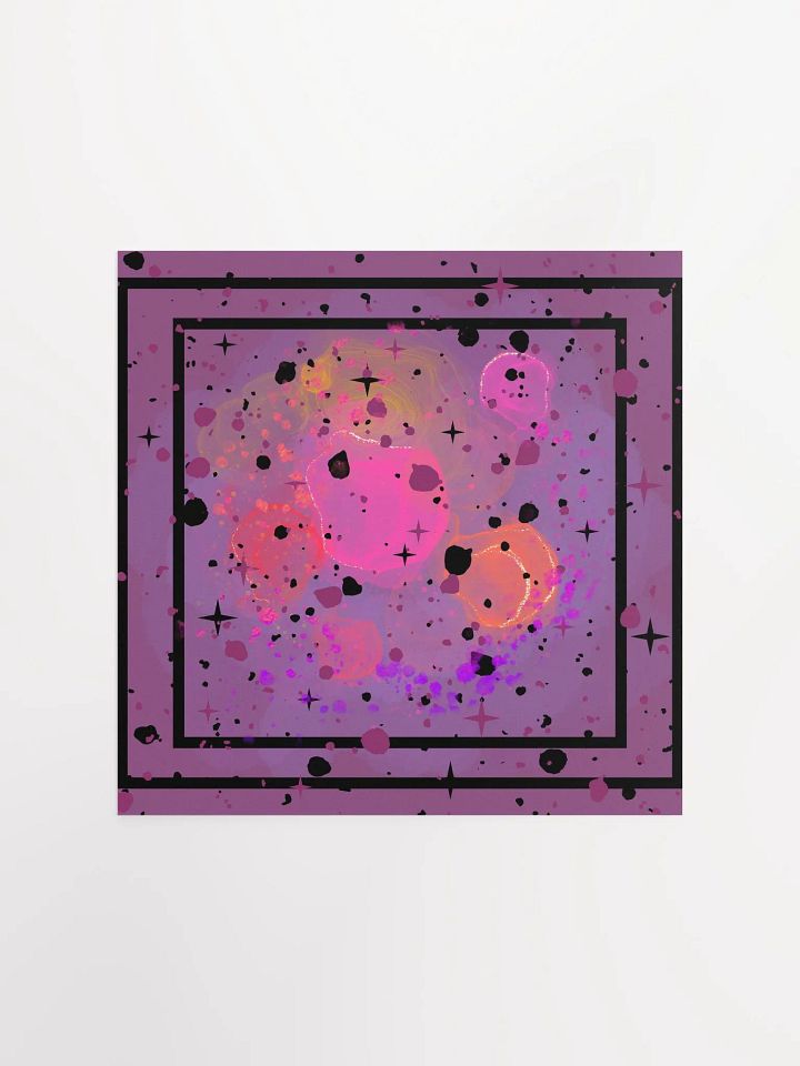 Starry Splatterburst Poster product image (2)