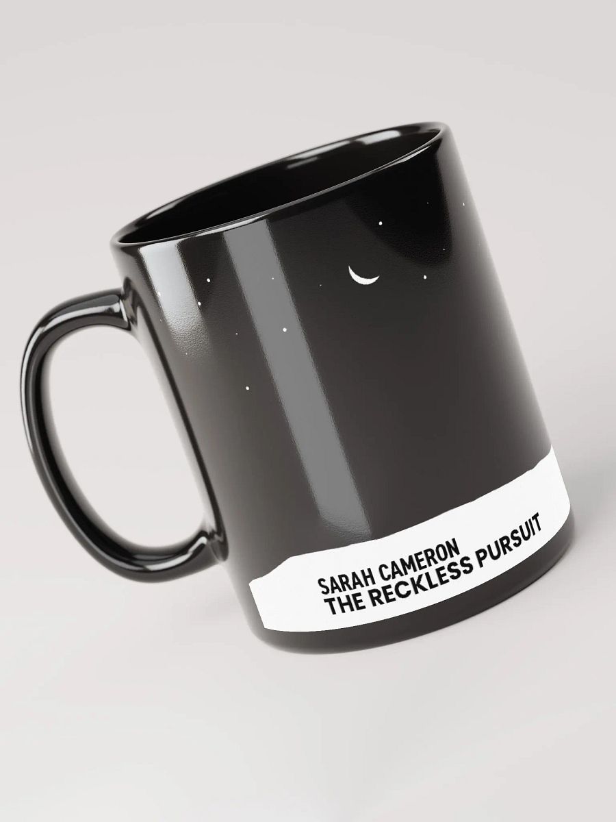 The Reckless Pursuit Black & White Mug product image (5)