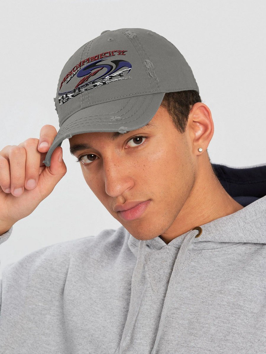 Distressed Dad Hat - Embroidered - Property Of HApex Gear 2024 product image (5)