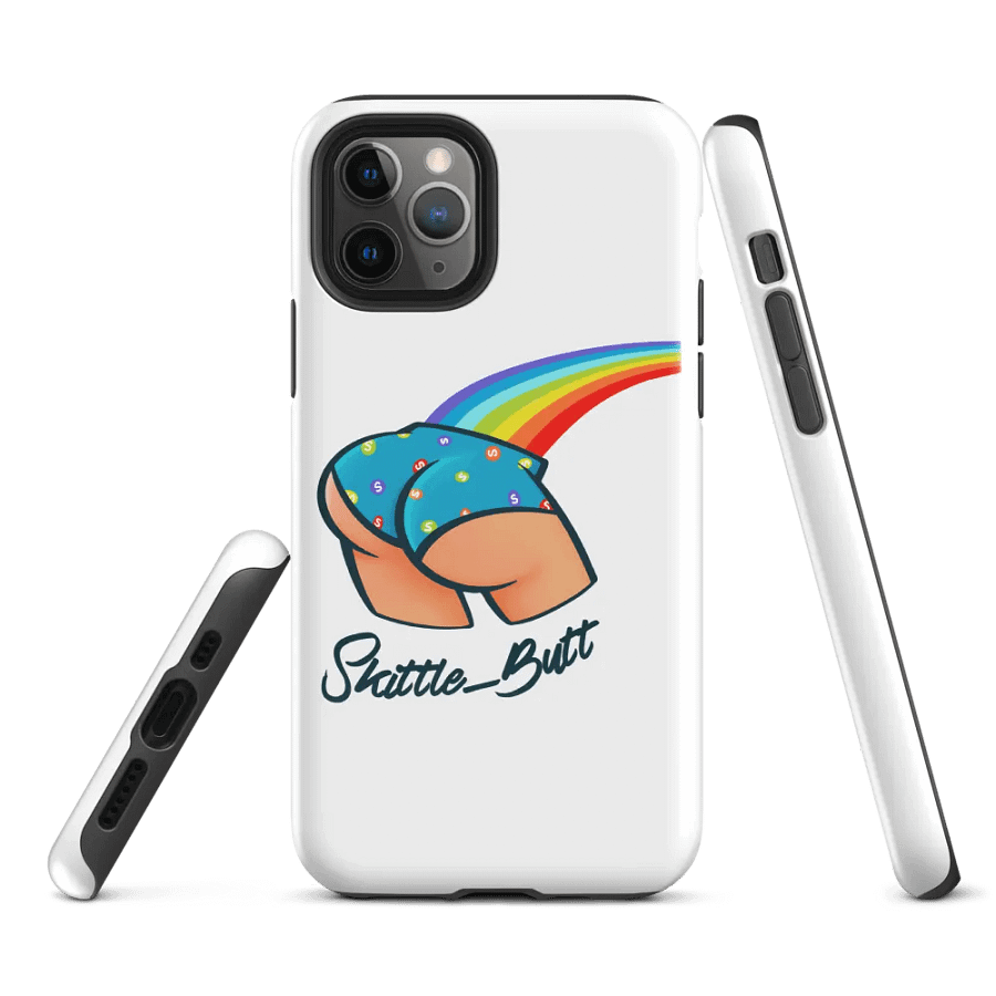 Skittle_Butt Rainbow iPhone® Tough Case product image (2)