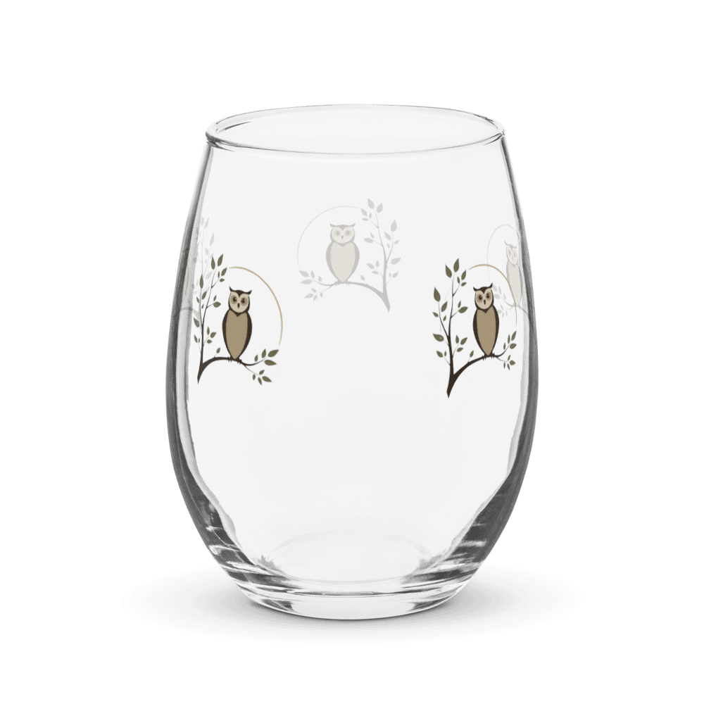 Night Owl Stemless Wine Glass product image (3)