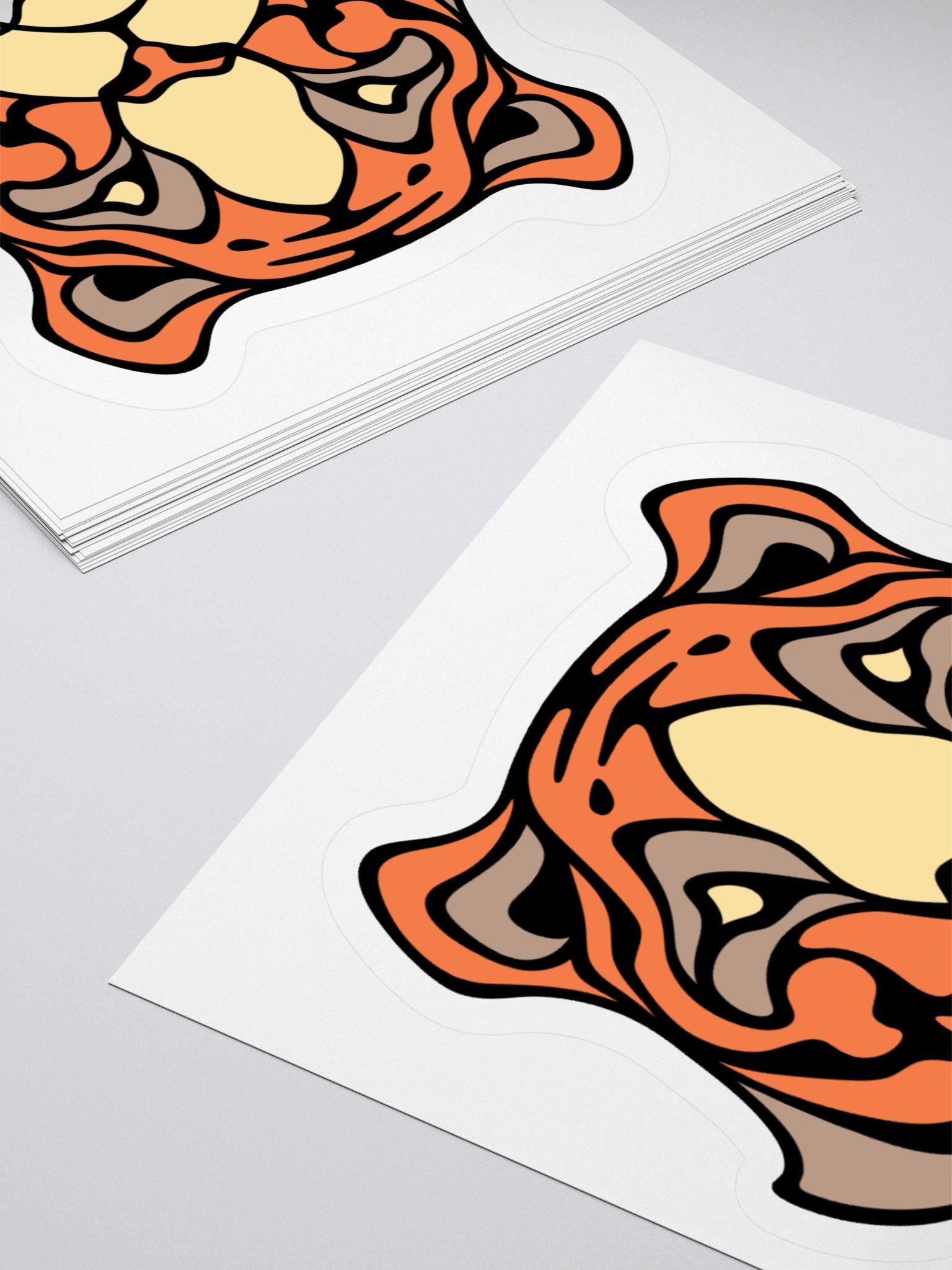 Siberian Tiger - Small/Medium Kiss Cut Sticker product image (4)