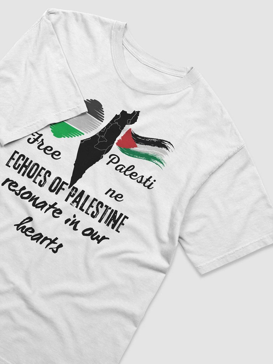 Free Palestine Voice Tee - Echoes of Palestine Resonate in Our Hearts product image (3)