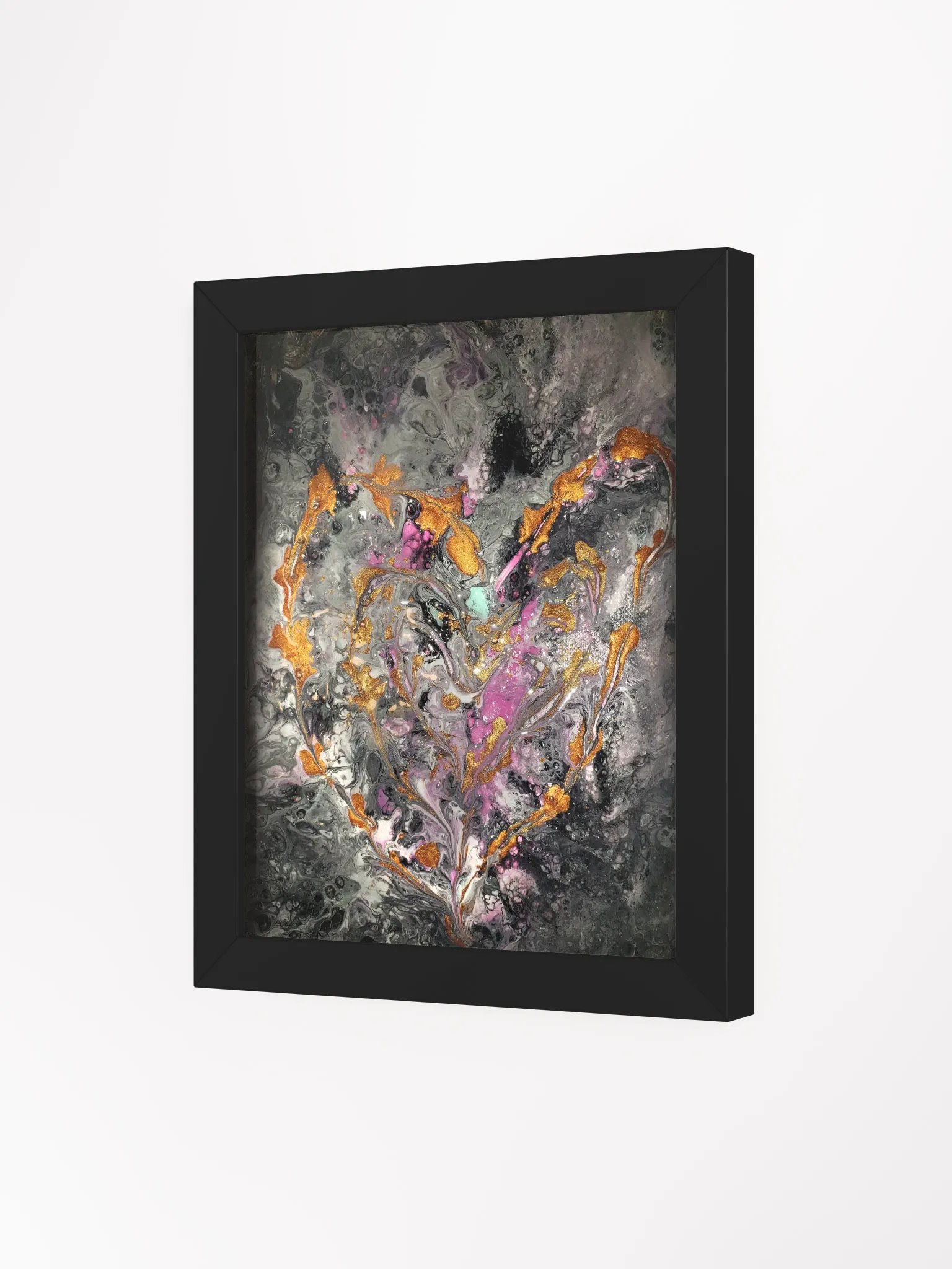 Golden Heart in the Dark Print product image (33)