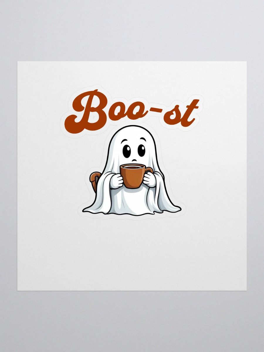 Boo-st Kiss Cut Stickers product image (1)