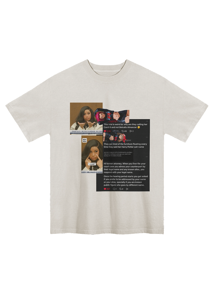 cardi b court case trial meme product image (1)