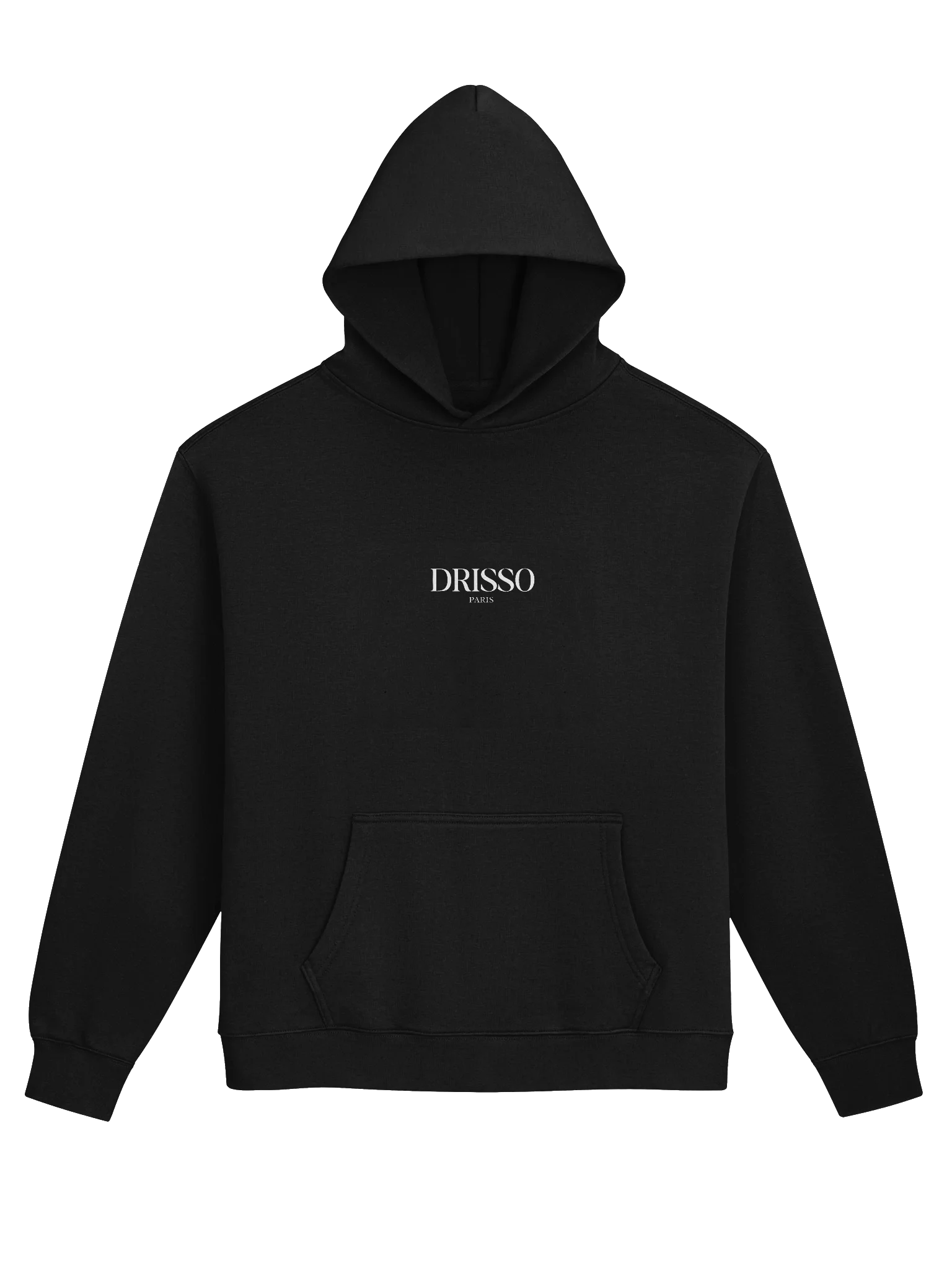Drisso Paris™ Black AS Colour Unisex Premium Oversized Hoodie product image (1)