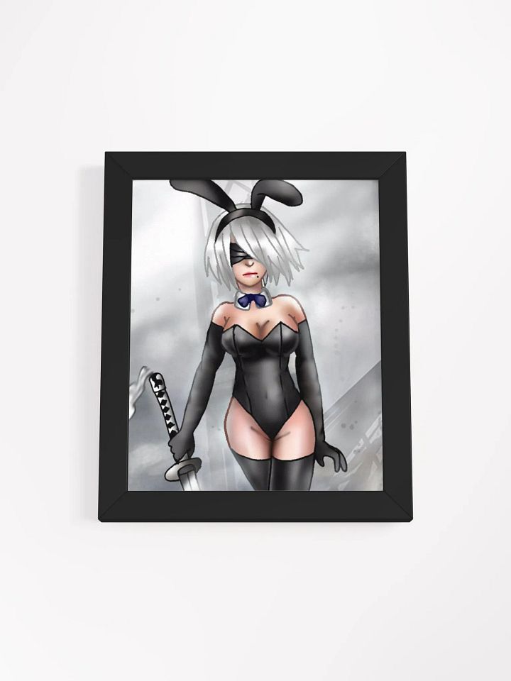Bunny girl 2b in Frame Poster product image (6)