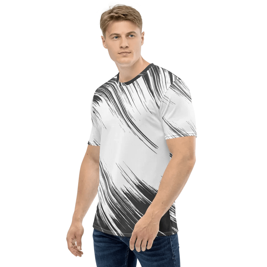 WHITE TIE-DYE T-SHIRT product image (1)