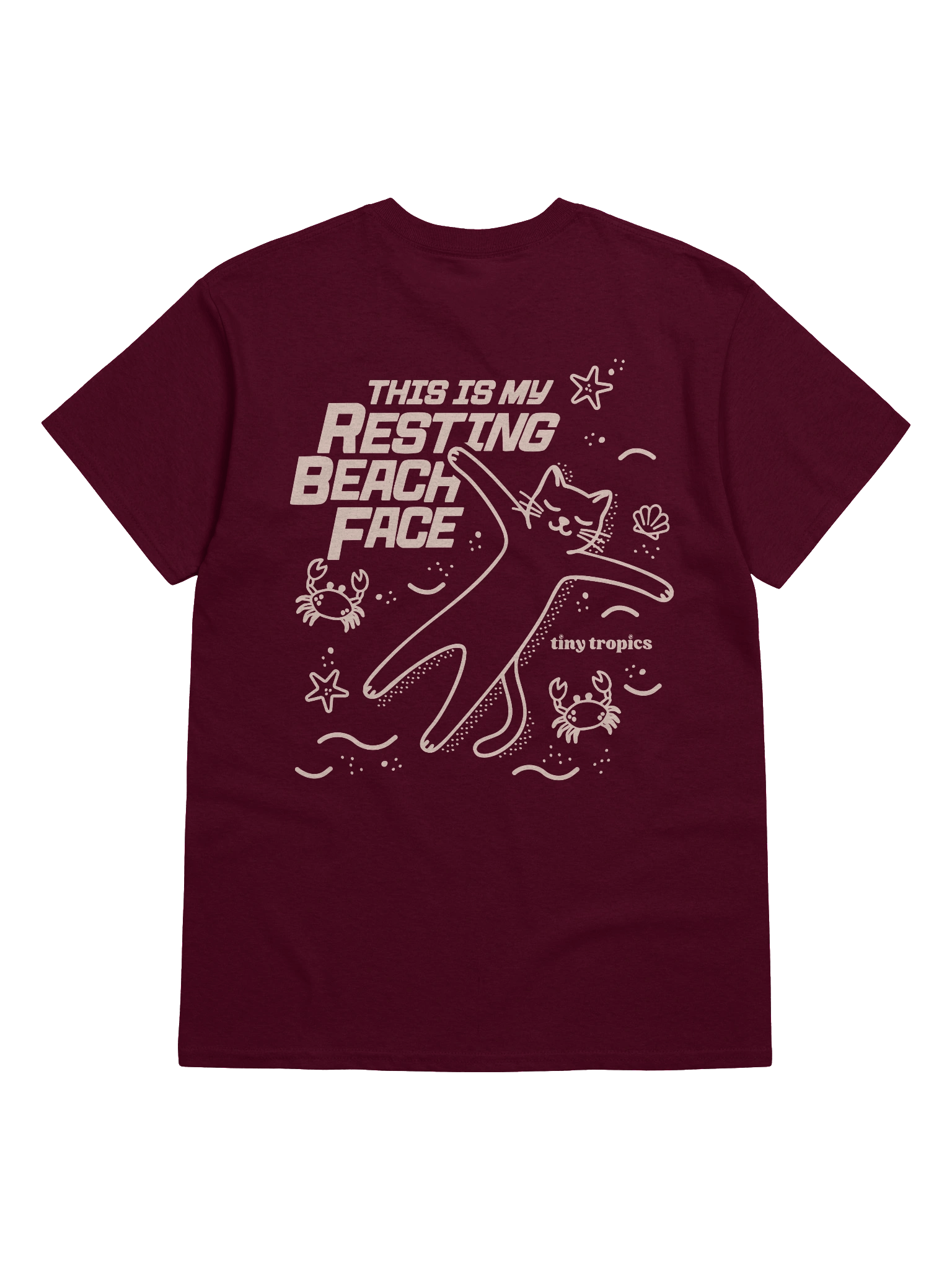 Resting Beach Face | Tee product image (4)