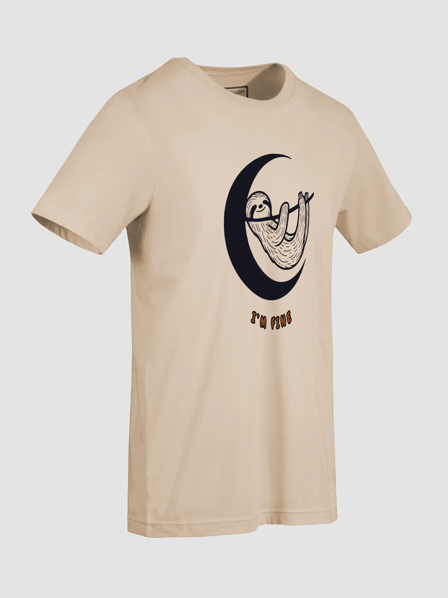Lunar Sloth 'I'm Fine' Tee product image (9)