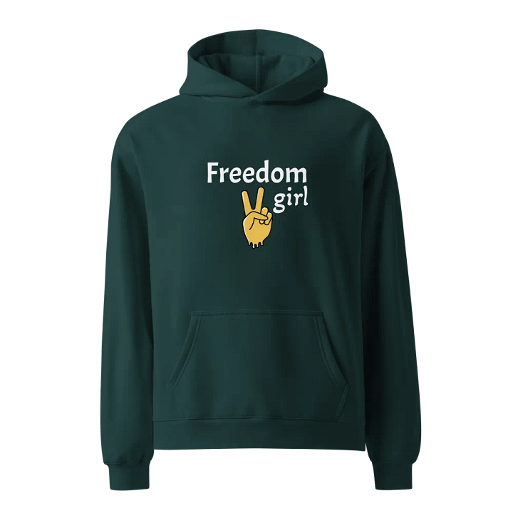Freedom Girl Hoodie (Pine Green) product image (1)