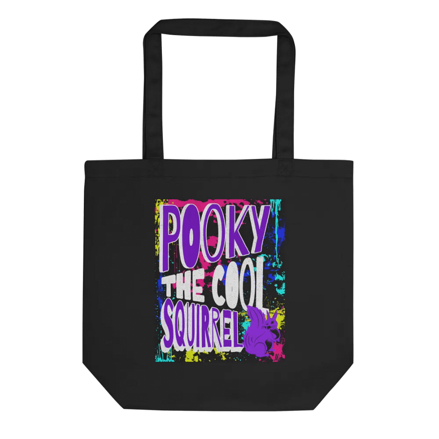 Pooky's Colorful Squirrel Tote product image (1)