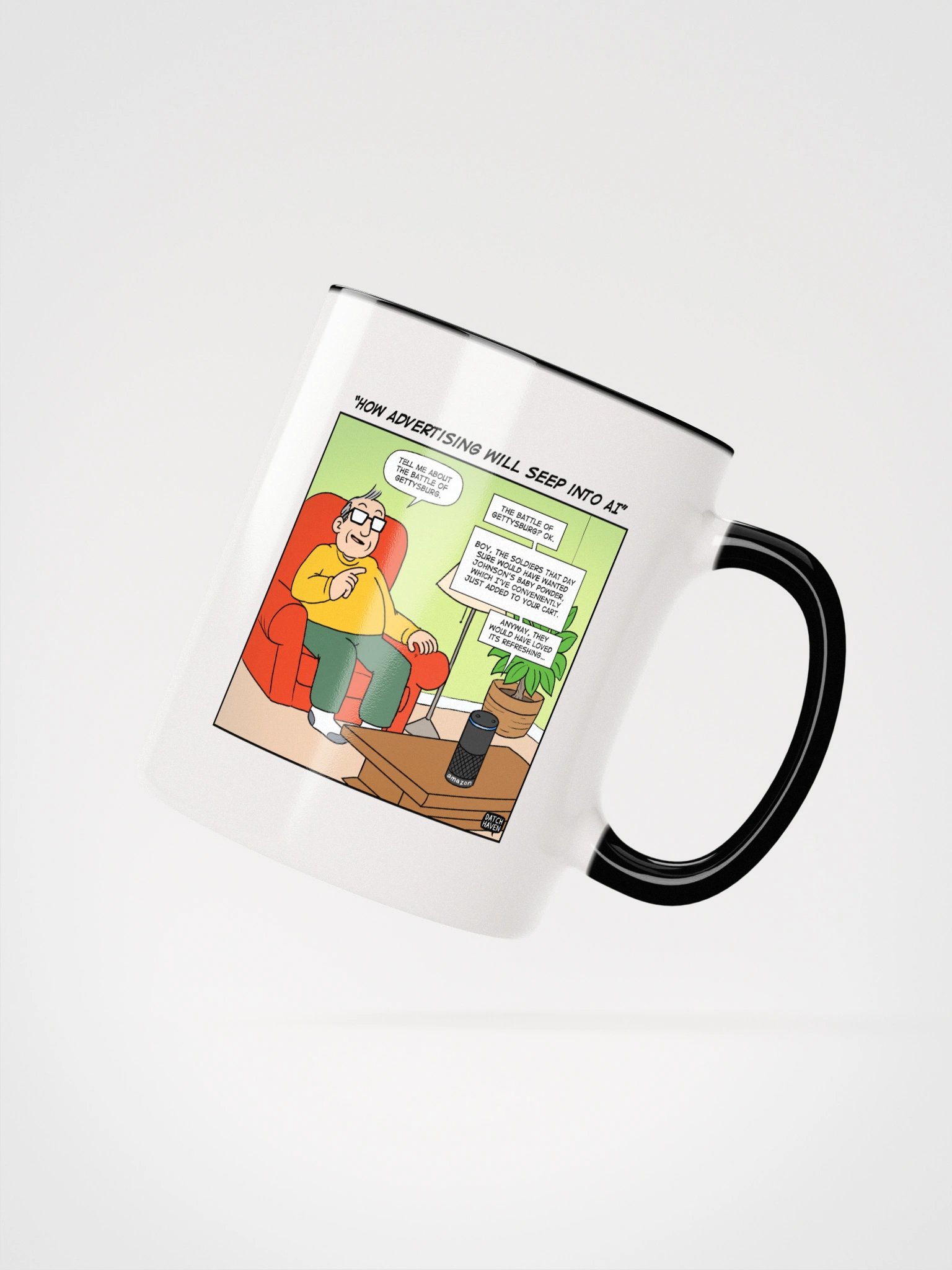 "How advertising will seep into AI" mug product image (3)