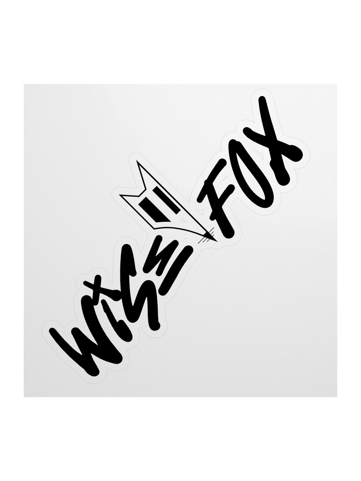 WiSE FOX Sticker product image (1)