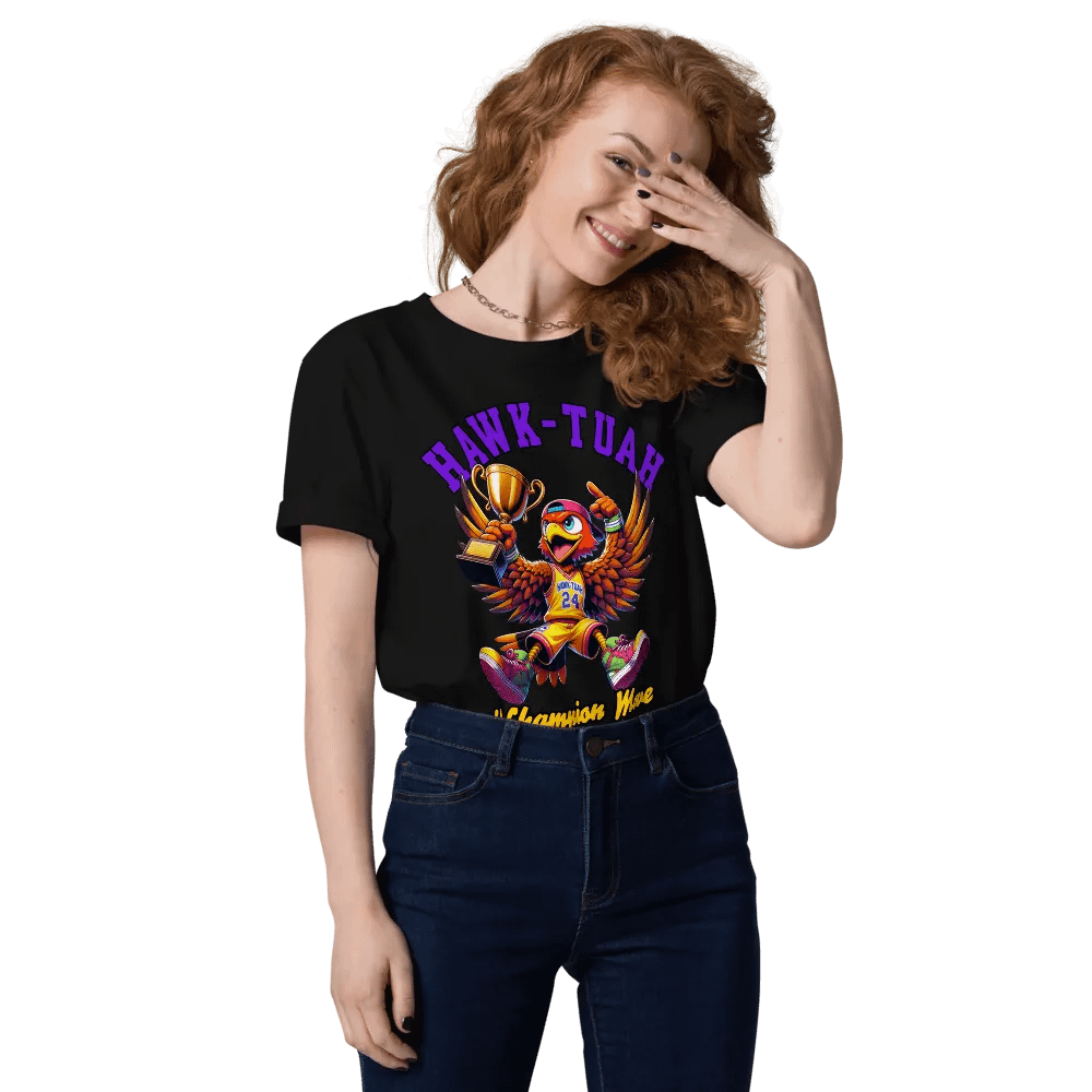 Hawk-Tuah Champion Move - Organic Cotton T-Shirt product image (7)