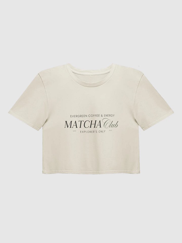 Sip Society | Matcha Club Crop Top product image (1)