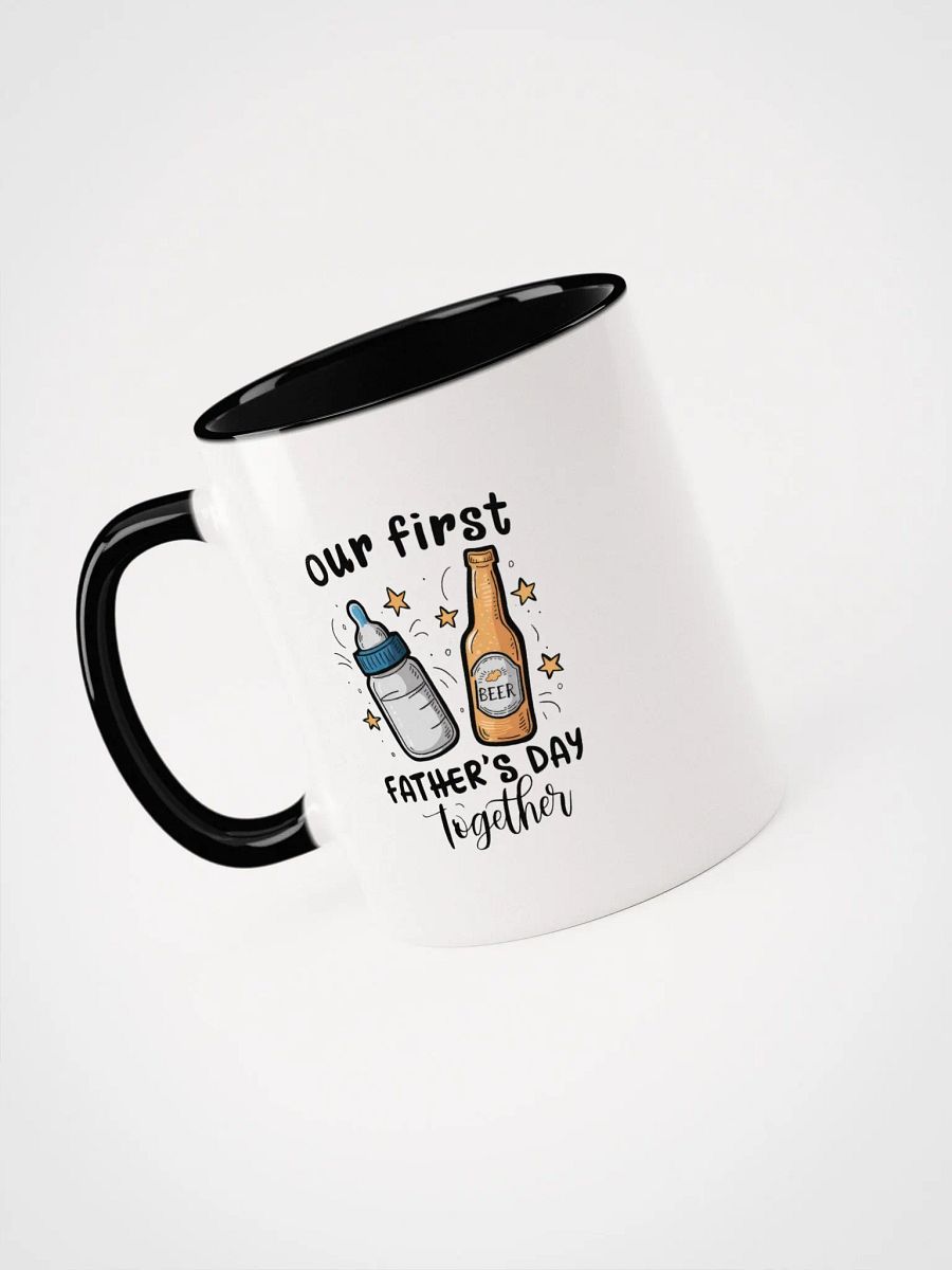 Celebrate the Joy of Fatherhood with Our First Father's Day Together Coffee Mug product image (26)