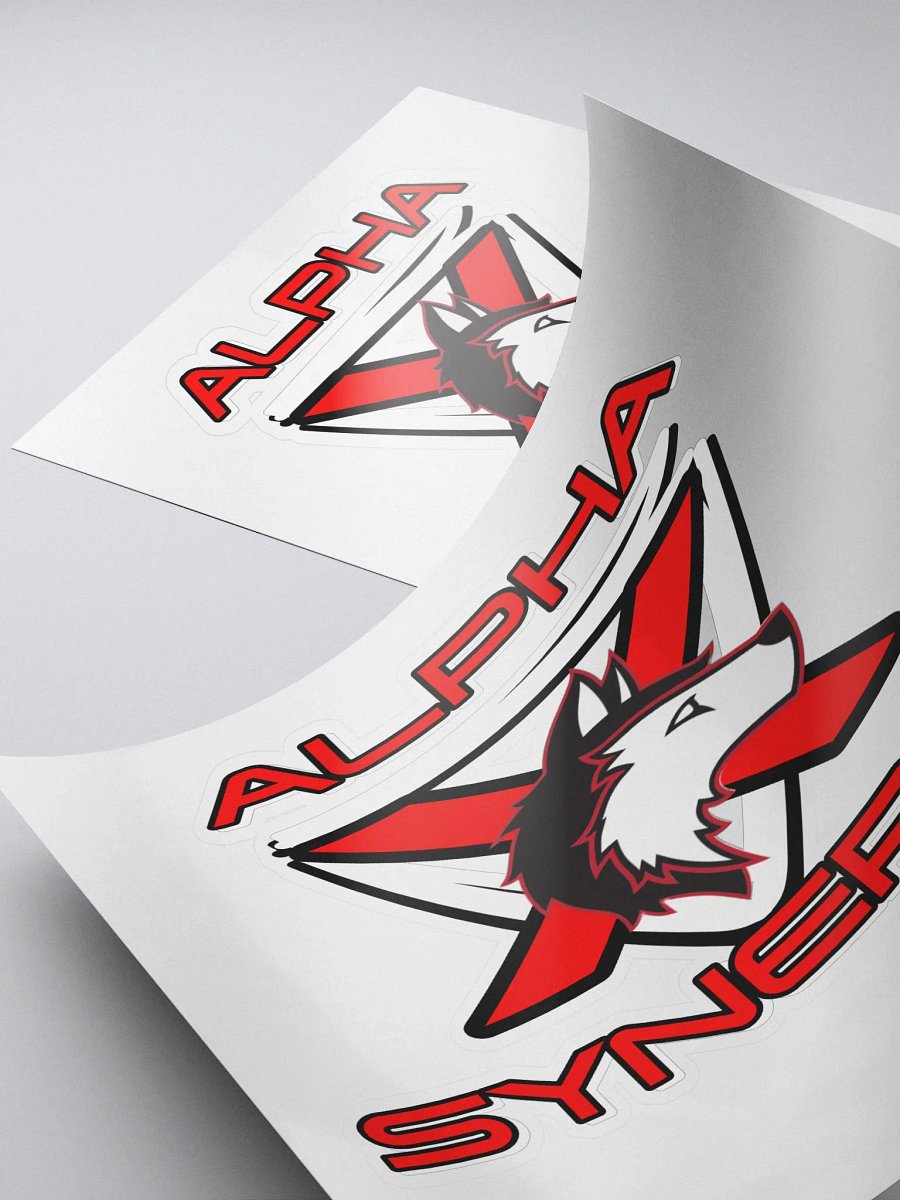 AlphaXSynergy Kiss Cut Stickers product image (4)