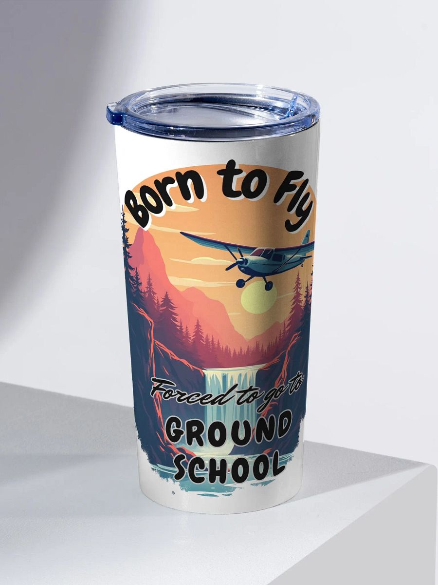 Born to Fly Stainless Steel Tumbler product image (2)