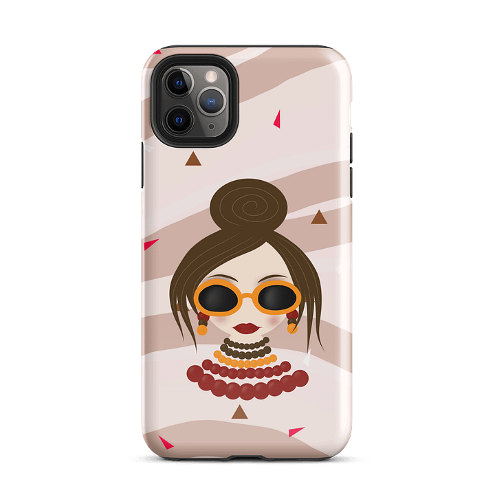 Stylish woman Tough iPhone® Case product image (26)