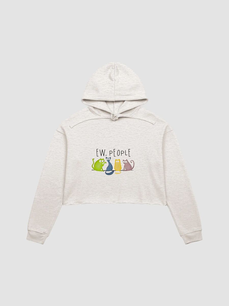 Cat's Attitude Cropped Hoodie product image (2)