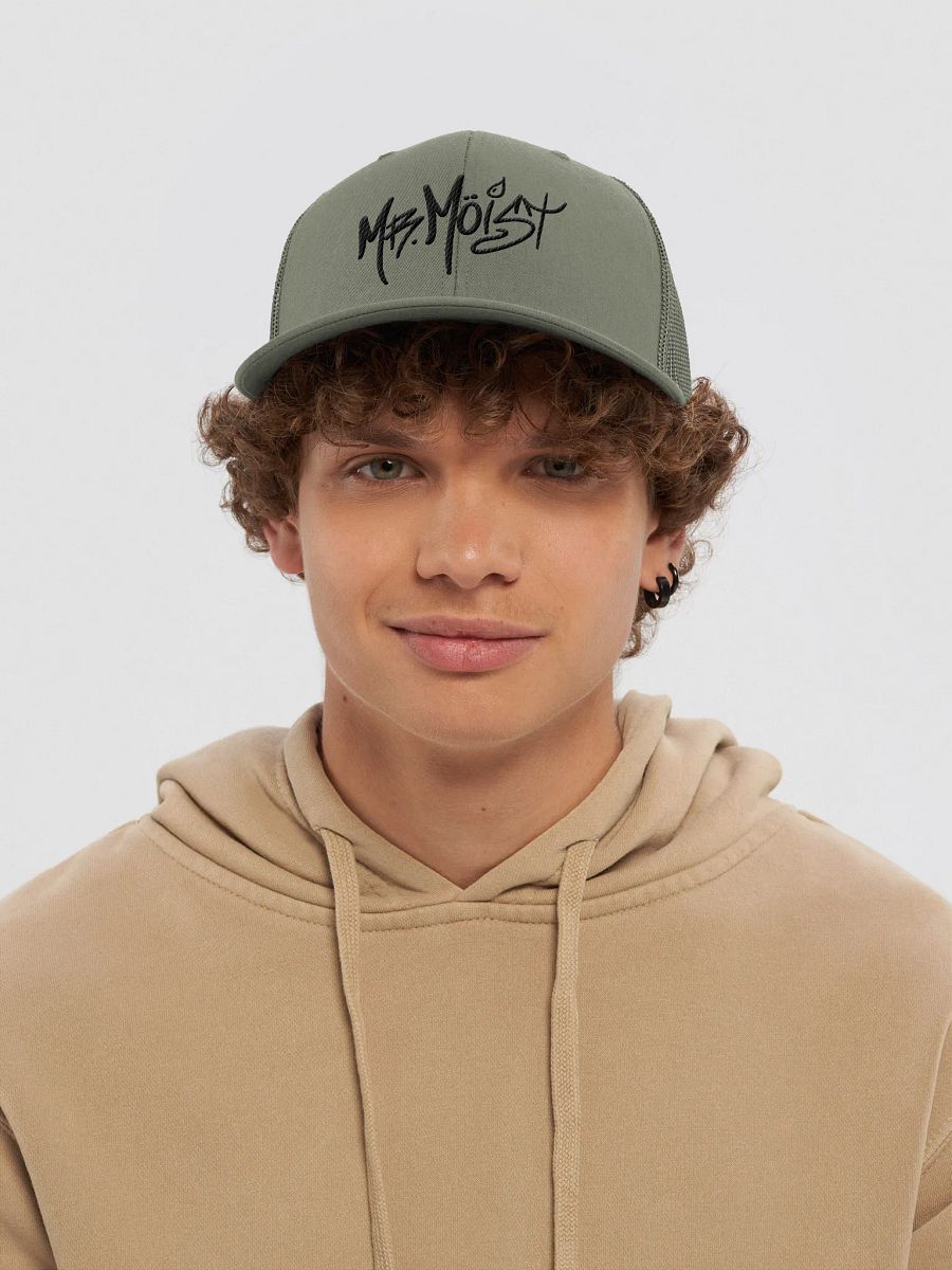 Mr Moist Black Graffiti Trucker Hat product image (41)