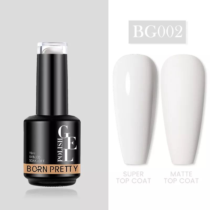 BORN PRETTY 15ml Gel Nail Polish Nude Pink Jelly Gel Soak Off UV Gel Nails Art product image (6)