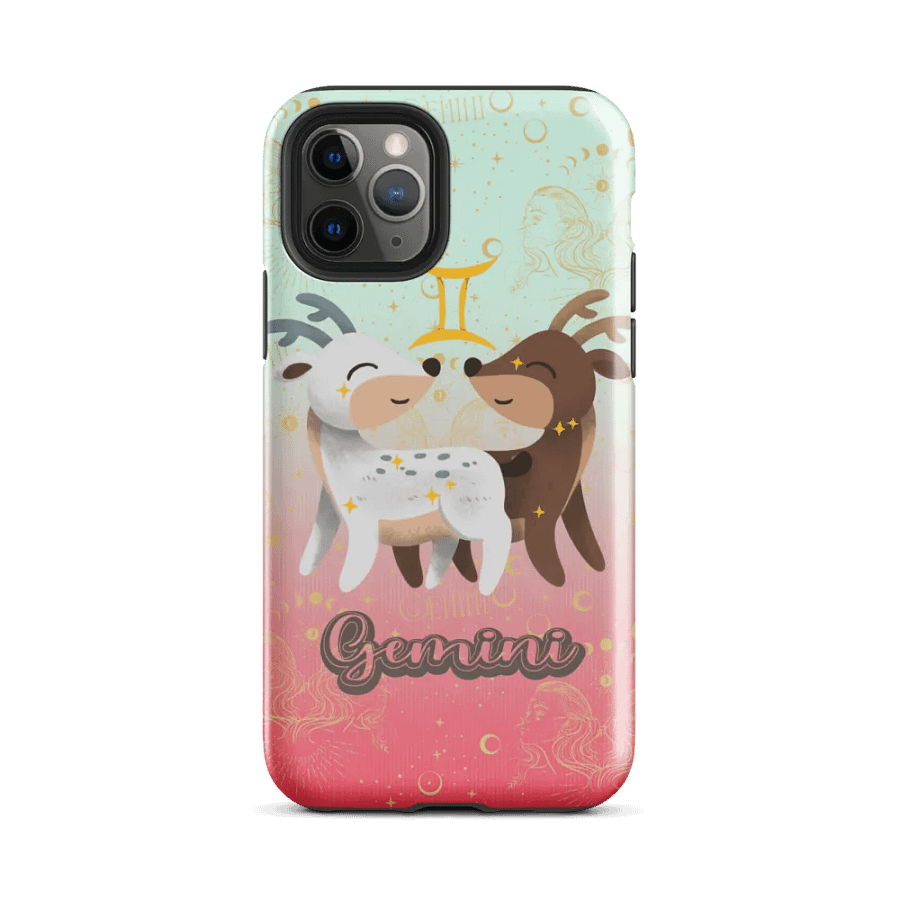 Celestial Gemini iPhone® Tough Case product image (2)