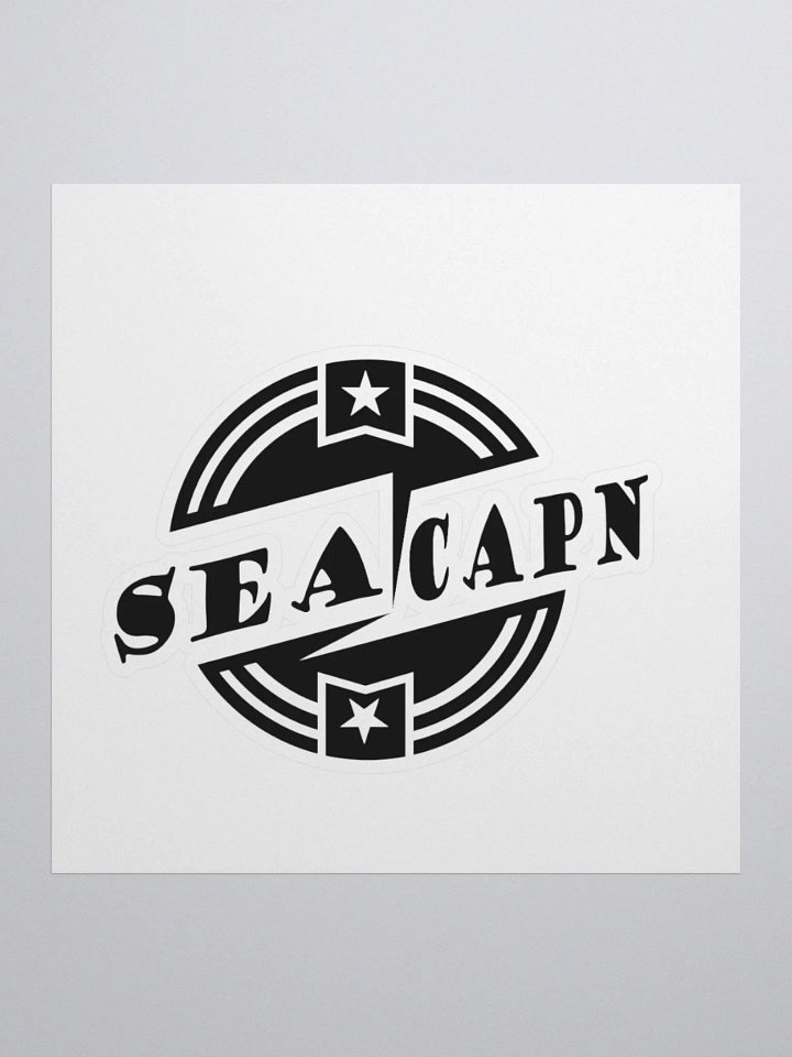 SeaCapn Logo Sticker product image (2)