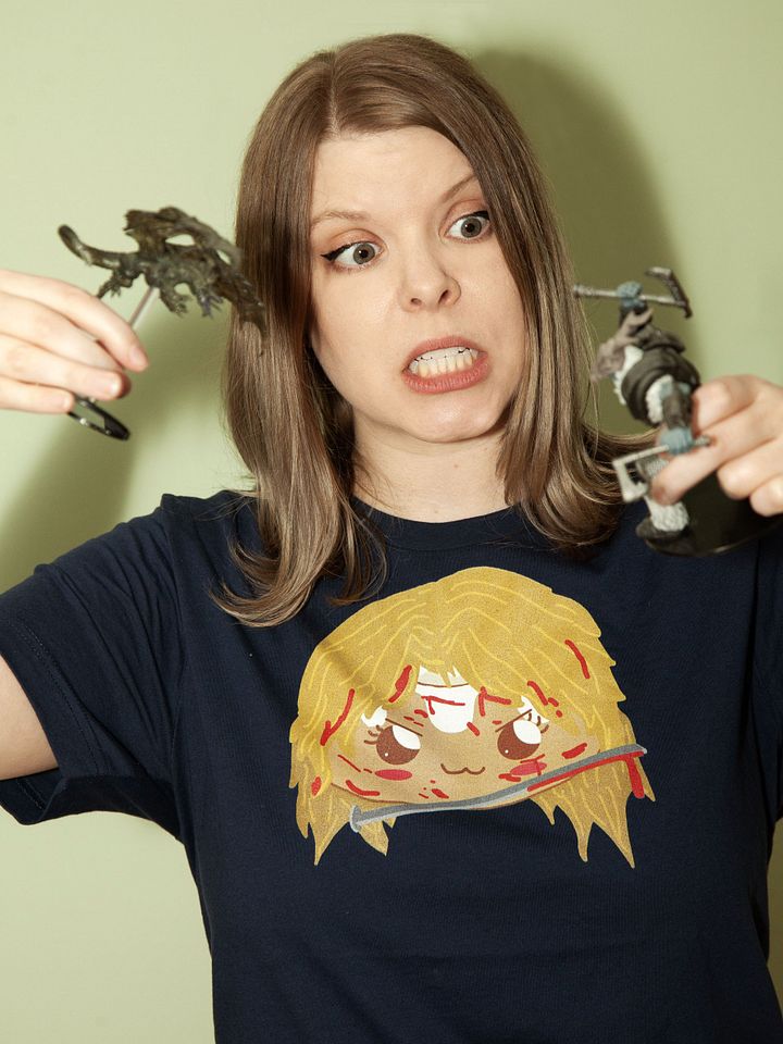 Beatrix Kiddo Cinebun T Shirt product image (1)