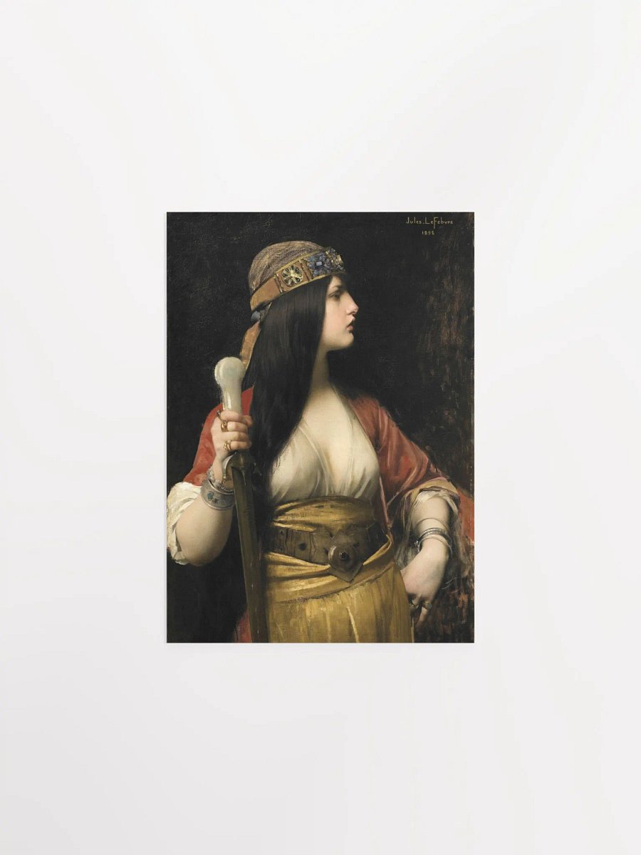 ''Judith'' by Jules Lefebvre Poster (Sizes Available) product image (1)
