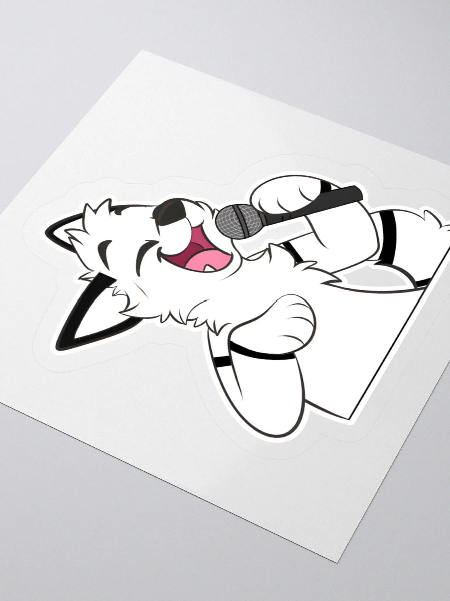 Bolt Singing Kiss Cut Stickers product image (5)