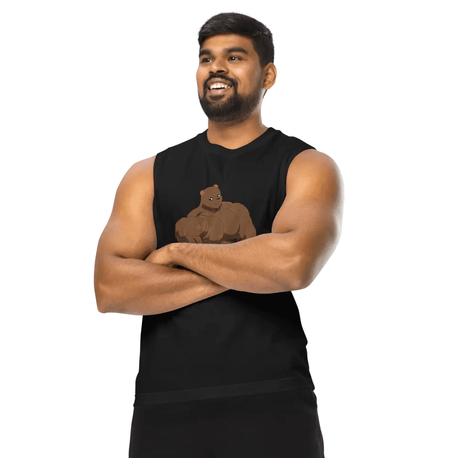 Muscle Bear Graphic Tank product image (11)