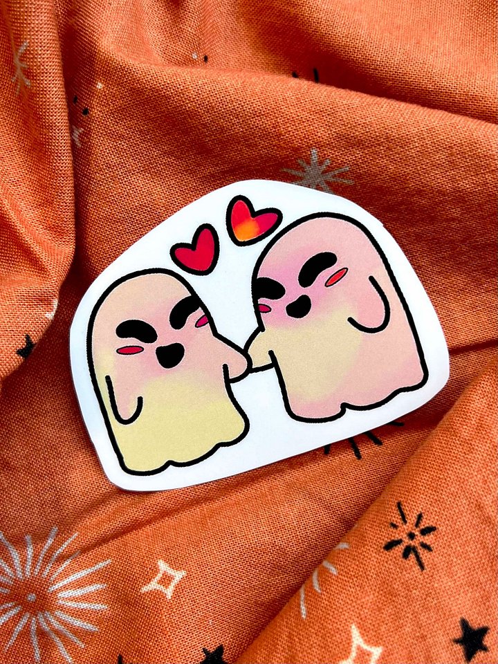 Ghostly Love | Vinyl Glossy Sticker product image (1)